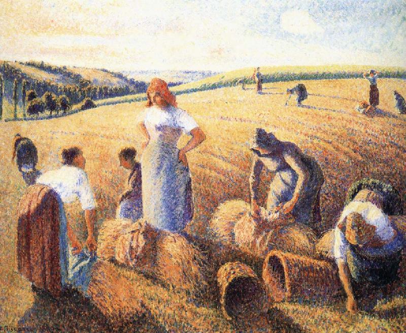 Camille Pissarro Harvest